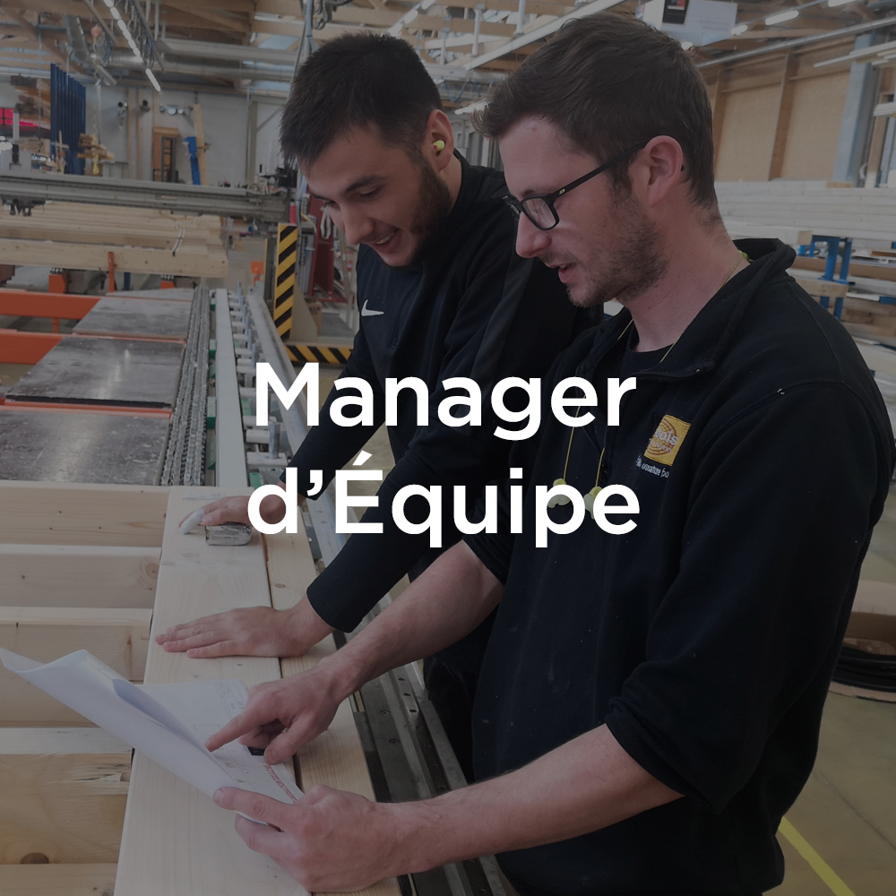 recrutement manager d'équipe